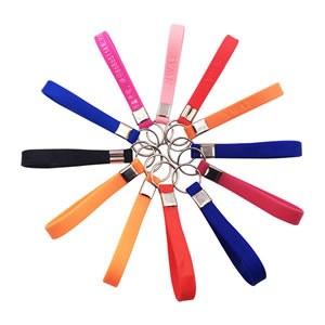 Silicone Wrist Keychain