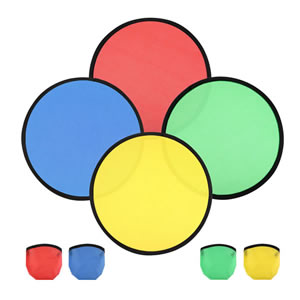 Foldable Flying Disc with Pocket